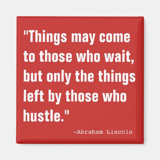 Abraham the Hustler Magneet (Voorkant)