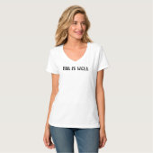 Abraham zegt: "Alles is goed" T-shirt (Voorkant volledig)