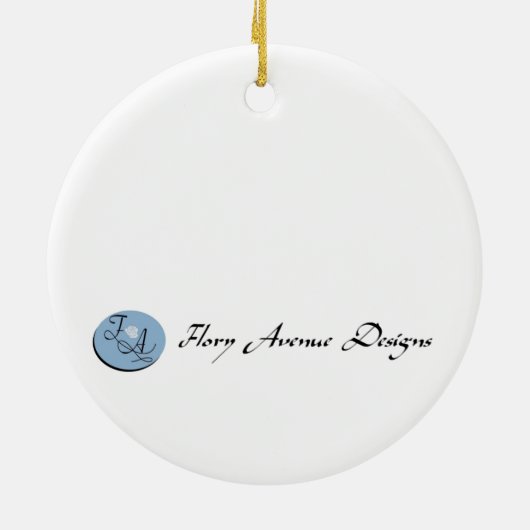 Abraham's belofte - Jesse Tree Keepomwille Ornamen Keramisch Ornament (Achterkant)