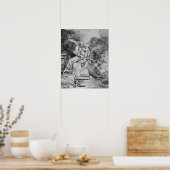 Abraham's Sacrifice - Rembrandt - c1655 Poster (Keuken)