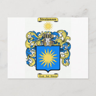 Abrahamson Briefkaart