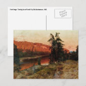 Abrahamsson's "Evening Sun"-briefkaart Briefkaart (Voorkant / Achterkant)