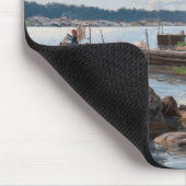 Abrahamsson's "Motif from Jutholmen" mousepad Muismat (Hoek)