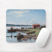 Abrahamsson's "Motif from Jutholmen" mousepad Muismat (Met muis)