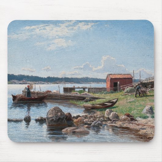 Abrahamsson's "Motif from Jutholmen" mousepad Muismat (Voorkant)