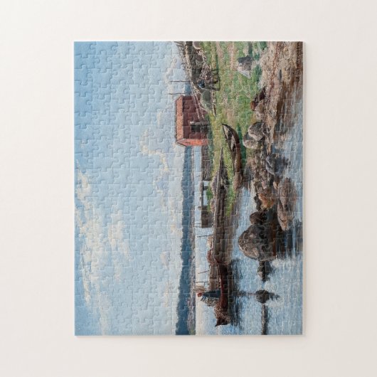 Abrahamsson's "Motif van Jutholmen"-puzzel Legpuzzel (Verticaal)