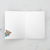 Abrahamster 17 seconden Wenskaart / Notecard Kaart (Binnen)