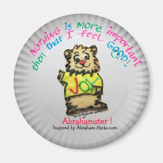 Abrahamster Cookie Joy Magnet (Voorkant)