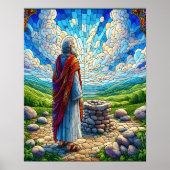 Abram's devotie in Genesis 15 Poster (Voorkant)