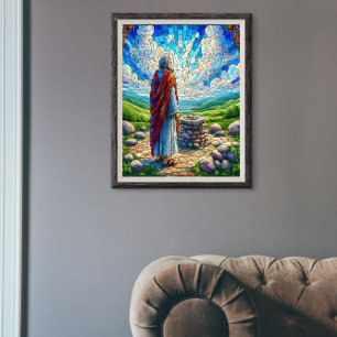 Abram's devotie in Genesis 15 Poster