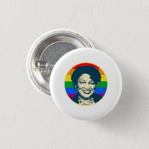 ABRAMS LGBT BADGE RONDE BUTTON 3,2 CM