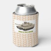 ABRAMS M1A1 TANK BLIKJESKOELER (Blikje Voorkant)