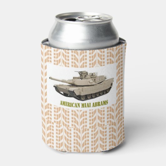 ABRAMS M1A1 TANK BLIKJESKOELER (Blikje Voorkant)