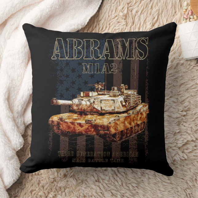 Abrams M1A2 MBT Verenigde Staten Main Battle Tank Kussen (Deken)