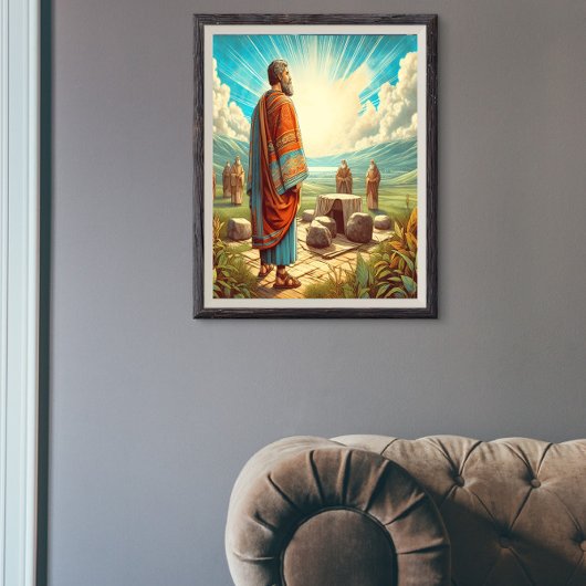 Abram's moment van geloof: Genesis 15 Poster
