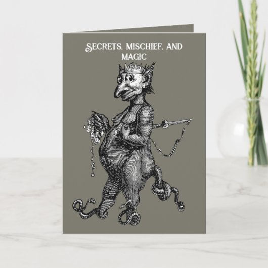 Abraxas De Heer van de Geheimnissen Kaart (Voorkant)