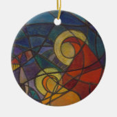 Abrazo de Amor-versiering Keramisch Ornament (Voorkant)