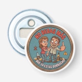 Abre botellas button flesopener (Voorkant)