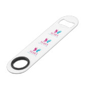 Abrebotellas de Acero Inoxidable – Duradero y Func Speed Flessenopener (Voorkant Gekanteld)