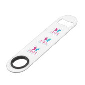 Abrebotellas de Acero Inoxidable – Duradero y Func Speed Flessenopener (Achterkant Gekanteld)