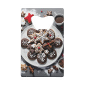 Abrebotellas de acero inoxidable navidad 1 - 001 creditkaart flessenopener (Achterkant)