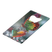 Abrebotellas de Acero Inoxidable Personalizado Creditkaart Flessenopener (Voorkant Gekanteld)