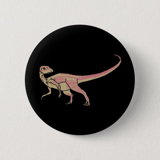 Abrictosaurus Jimmy Ronde Button 5,7 Cm (Voorkant)