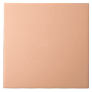 Abridgeot Peach - persoonlijke Cream-kleur Tegeltje