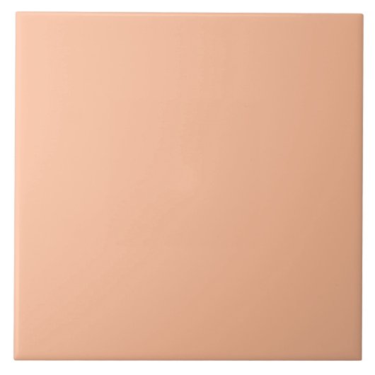  Abridgeot Peach - persoonlijke Cream-kleur Tegeltje (Voorkant)