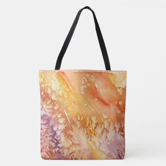 Abriek Roos Abstract ontwerp Tote Bag (Voorkant)