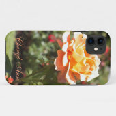 Abriek Roos iPhone 5 hoesje *personalize* (Achterkant (horizontaal))