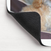 Abrigade Puppy-sprekende wending Muismat (Hoek)