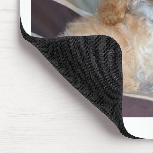 Abrigade Puppy-sprekende wending Muismat (Hoek)