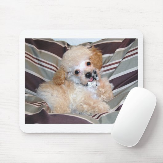 Abrigade Puppy-sprekende wending Muismat (Met muis)