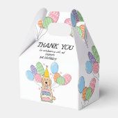 Abrikoos Cockapoo Cavapoo Verjaardag Dank u Bedankdoosjes (Voorkant Zijde)