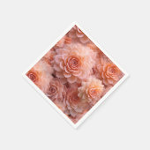 Abrikoos Crush Kleur van het Jaar 2024 Servet (Hoek)