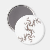 Abrikoos Twists Julia Magnet (Voorkant / Achterkant)