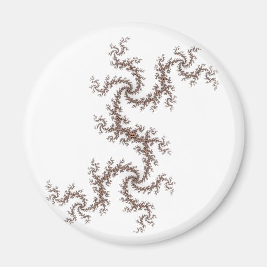 Abrikoos Twists Julia Magnet (Voorkant)