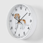 Abrikooskleurige Parti-kleur Mini Goldendoodle Hon (Hoek)