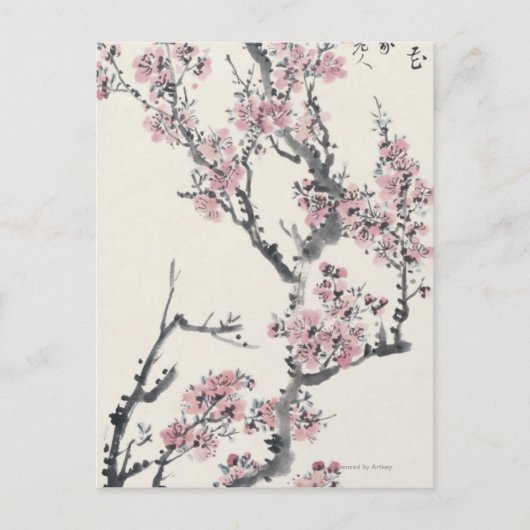 Abrikozen Briefkaart (Voorkant)