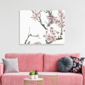 Abrikozen Canvas Afdruk (Insitu (Woonkamer))