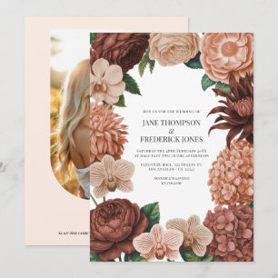 Abrikozen Crème, Zachte Koraal & Warm Terracotta Kaart