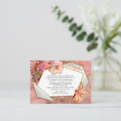 Abrikozen Crush Succulente Kleuren Informatiekaartje (Staand voorkant)