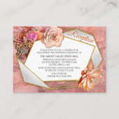 Abrikozen Crush Succulente Kleuren Informatiekaartje (Voorkant)