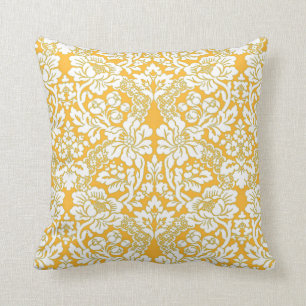Abrikozen Floral Damask Lace Pattern Kussen