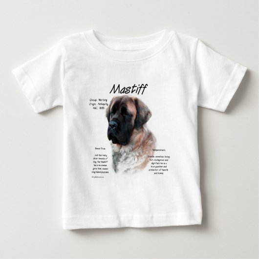 Abrikozen Fluffy Mastiff Geschiedenis (Voorkant)
