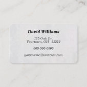 Abrikozen in Bushel Basket Visitekaartje (Achterkant)