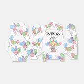 Abrikozen Labradoodle Verjaardag Bedankt Favoriet  Bedankdoosjes (Uitgevouwen)