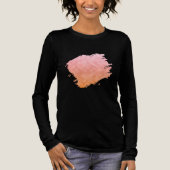 Abrikozen luchten Tri-Blend shirt (Voorkant)