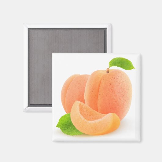 Abrikozen Magneet (Voorkant / Achterkant)